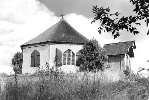 Ansichtskarte, Vitt bei Arkona, Rügen, Kapelle, 1988