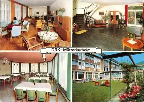 AK, Bad Wildungen - Reinhardshausen, DRK Mütterkurheim, vier Abb., um 1977