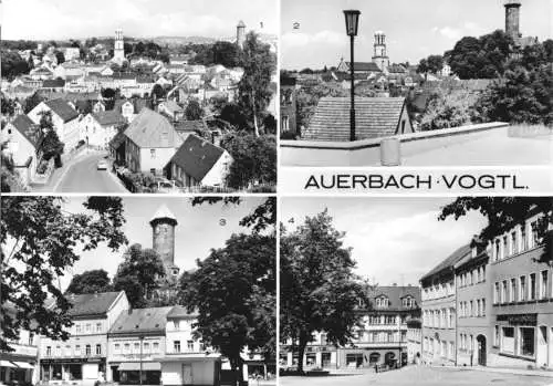 AK, Auerbach Vogtl., vier Abb., 1978