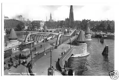 AK, Rotterdam, Koningsbruk, ca. 1936
