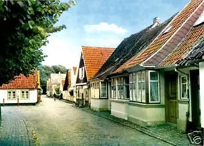 Ansichtskarte, Schleswig a.d. Schlei, Fischersiedlung, ca. 1975