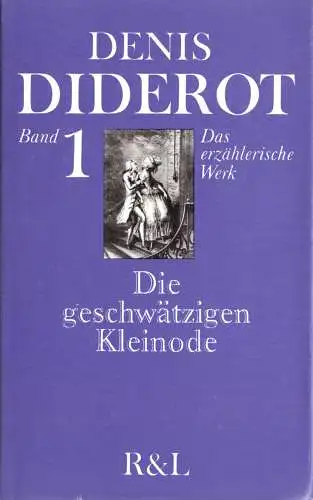 Diderot, Denis; Das erzählende Werk, Bd. 1, Die geschwätzigen Kleinode, 1978