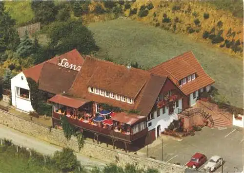 Ansichtskarte, Erdhausen, Künstlerhaus Lenz, Luftbildansicht, um 1978