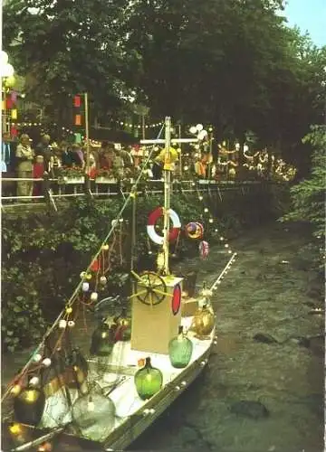 Ansichtskarte, Bad Harzburg, Lichterfest, belebt, 1978