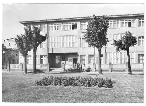 AK, Seebad Ahlbeck auf Usedom, FDGB-Erholungsheim "Neptun", 1974
