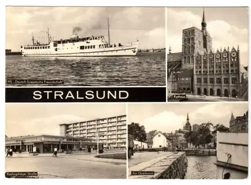 AK, Stralsund, vier Abb., 1972