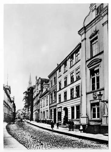 AK, Stralsund, Badenstr. 1904, nach einem alten Foto, 1980