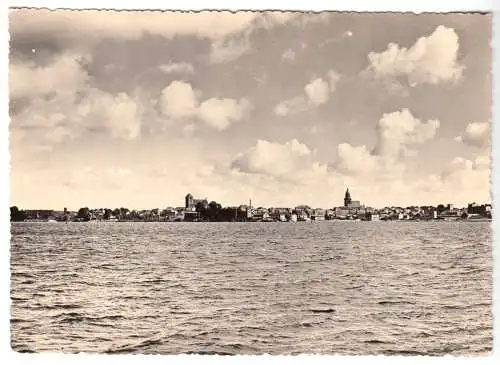 AK, Waren Müritz, Seeansicht, 1960