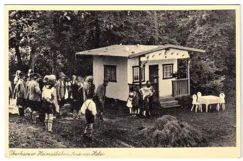 AK, Clausthal-Zellerfeld, Oberharzer Heimatbühne Andreas Hofer, Bühne, um 1938