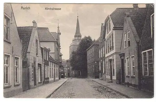 AK, Aurich, Kirchstr., 1910