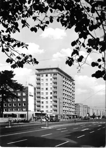 Ansichtskarte, Braunschweig, Hamburger Str., um 1965