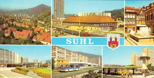 AK lang, Suhl, sechs Abb., 1980