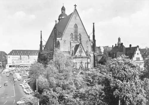 AK, Leipzig, Thomaskirche, 1977