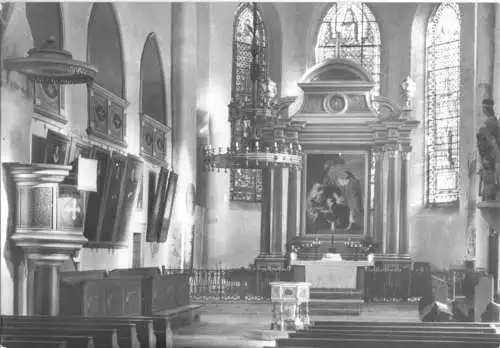 Foto im Ansichtskarte-Format, Stolberg Harz, St. Martinikirche 2