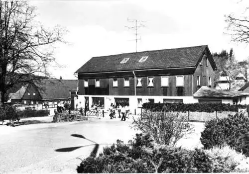 AK, Kurort Bärenfels Osterzgeb., Milchbar Sartor, 1983