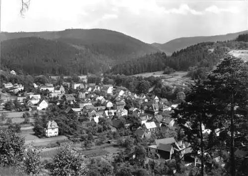 AK, Sitzendorf Thür., Teilansicht, 1972