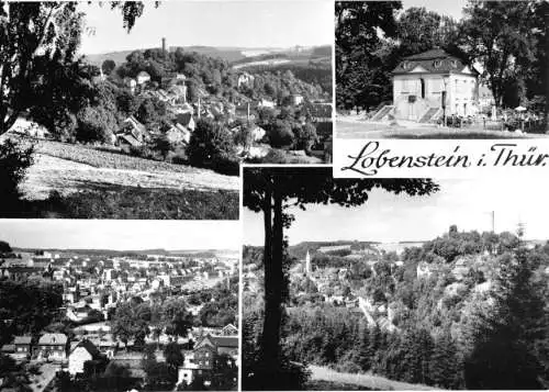 AK, Lobenstein Thür., vier Abb., 1977