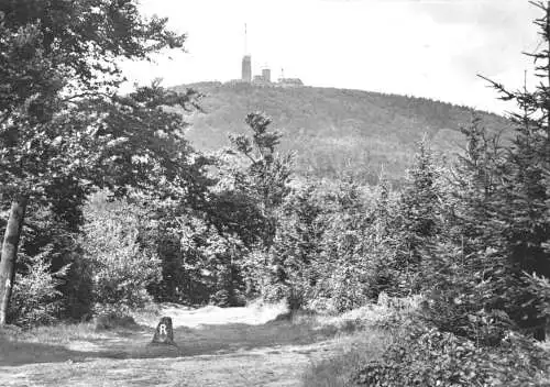 Ansichtskarte, Großer Inselsberg Thür. Wald, 1969