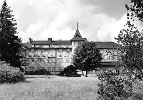 AK, Oberhof Thür. Wald, FDGB-Erholungsheim "Glückauf", 1969