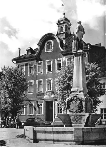 AK, Suhl Thür. Wald, Rathaus, 1972