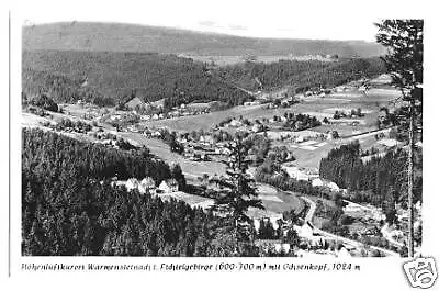 AK, Warmensteinach Fichtelgeb., Teilansicht, 1957