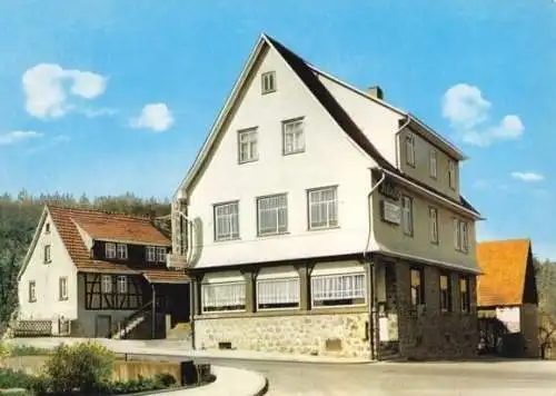 Ansichtskarte, Juhöhe Mörlenbach, Gaststätte "Juhöhe", 1967