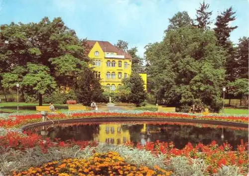 Ansichtskarte, Freiberg Sachs., Scheringpark, 1981
