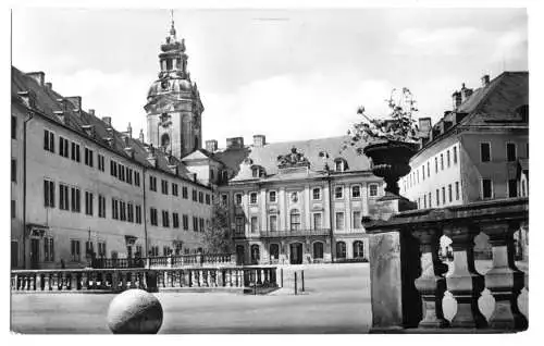 AK, Rudolstadt Thür., Schloß Heidecksburg, 1963