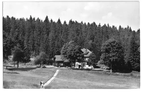 AK, Oberhof, Obere Schweizerhütte, 1960