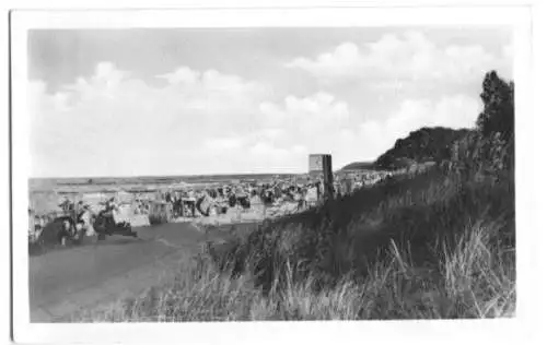 AK, Ostseebad Kölpinsee, Strandpartie, 1953