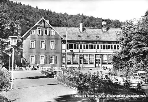 AK, Treseburg Harz, FDGB-Erholungsheim "Wildstein", 1966