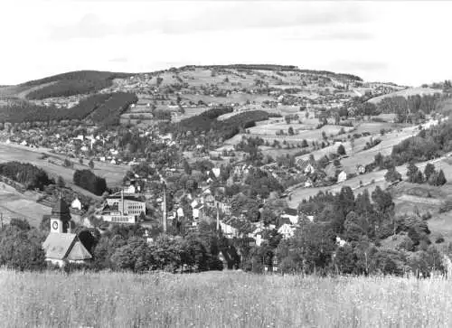 AK, Klingenthal Sachs., Teilansicht mit Aschberg, 1979