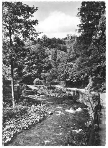 AK, Bad Berneck im Fichtelgeb., Partie im Oelschnitztal, 1963