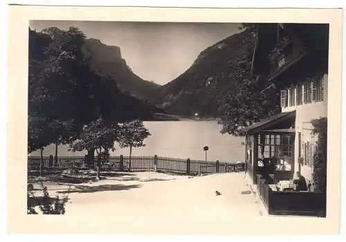 AK, Bad Reichenhall, Kiebling am Salchensee, Echtfoto, um 1940