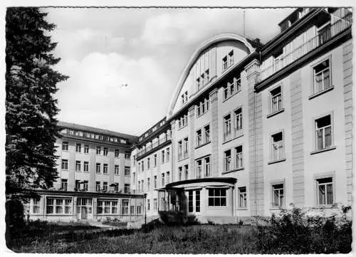 Ansichtskarte, Bad Kissingen, Saale-Sanatorium, um 1967