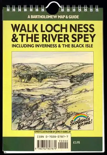 Walk Loch Ness & the River Spey, Mappe mit Wandervorschlägen um das Loch Ness