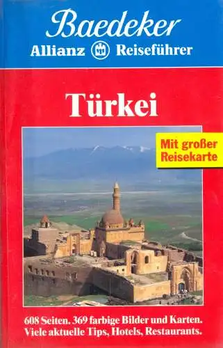 Baedeker Allianz Reiseführer, Türkei - mit großer Reisekarte, 1993