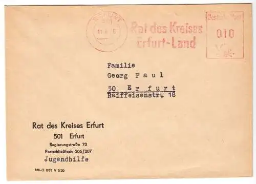 AFS, Rat des Kreises Erfurt-Land, o Erfurt, 501, 11.6.76