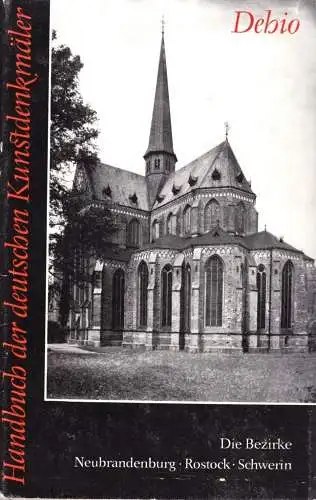 Handbuch der Deutschen Kunstdenkmäler, Die Bezirke Neubrandenburg, Rostock, Schw