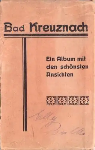 AK Leporello mit 10 AK, Bad Kreuznach, um 1930