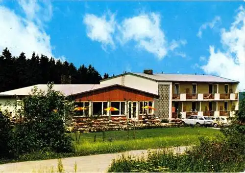 AK, Bischofsgrün Fichtelgeb., Berghof Hermine Jahn, 1966