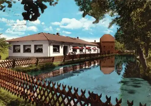 Ansichtskarte, Bad Driburg - Alhausen, Gaststätte "Zum Mühlengrund", 1973