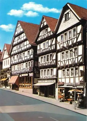Ansichtskarte, Bad Wildungen, Brunnenstr., um 1978