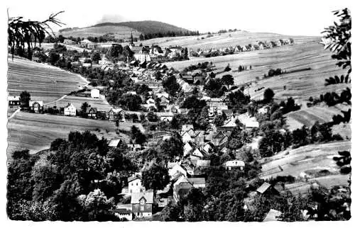 AK, Oberweißbach Thür. Wald, Teilansicht, 1959