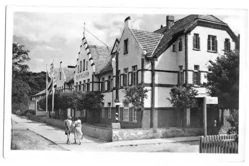 Ansichtskarte, Ostseebad Lubmin, FDGB-Heim "Philipp Müller", 1957