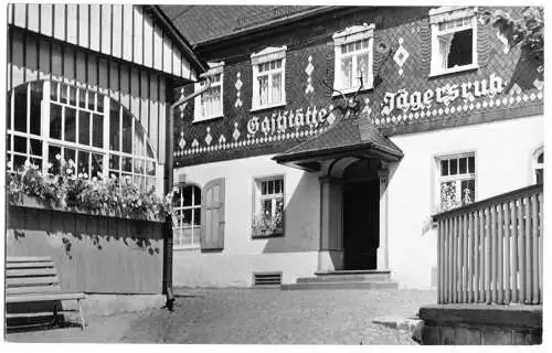 Ansichtskarte, Sohland Spree, Gaststätte "Jägerruh", 1964