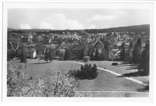 AK, Oberhof Thür. Wald, Teilansicht, 1954