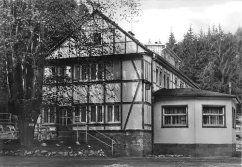 AK, Kalkhütte, Ferienheim des VEB Mineralölwerk Lützgendorf, 1982