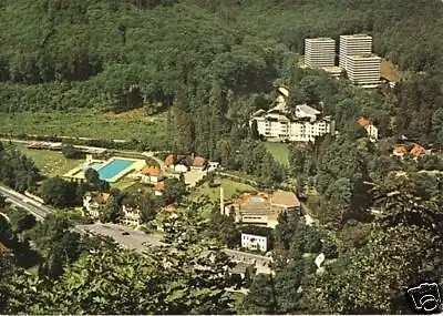 Ansichtskarte, Bad Harzburg, Blick vom Burgberg, 1976