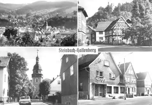 AK, Steinbach-Hallenberg Kr. Bad Salzungen, vier Abb., 1987